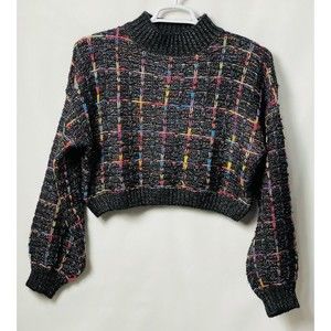 Shein Cropped Thick Warm Sweater Size S